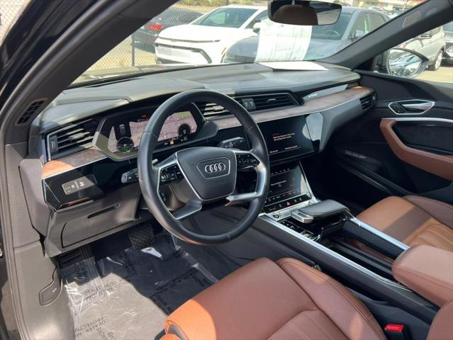 used 2021 Audi e-tron car, priced at $30,500