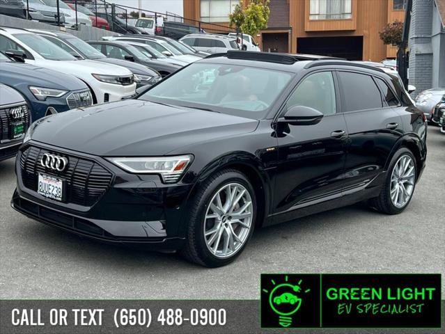 used 2021 Audi e-tron car, priced at $30,500