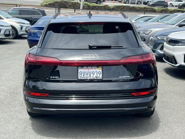 used 2021 Audi e-tron car, priced at $25,000
