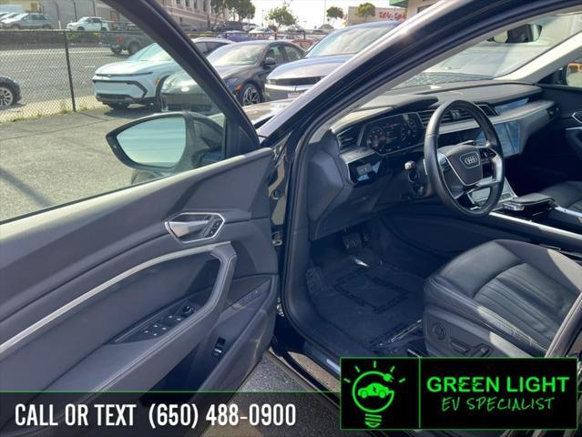 used 2021 Audi e-tron car, priced at $25,000