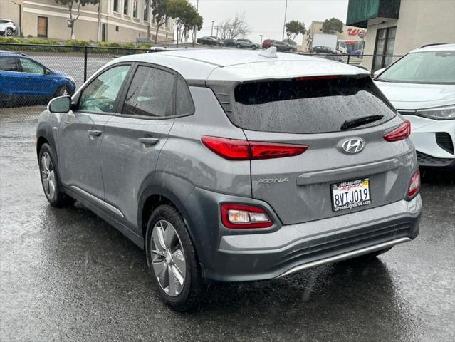 used 2020 Hyundai Kona EV car, priced at $18,500