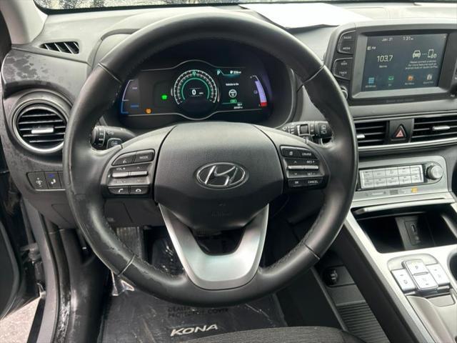 used 2020 Hyundai Kona EV car, priced at $18,500