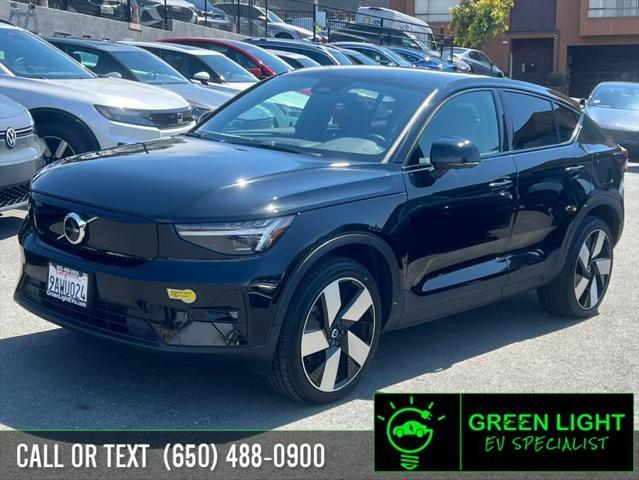 used 2022 Volvo C40 Recharge Pure Electric car, priced at $26,700