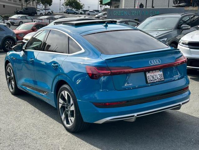 used 2021 Audi e-tron Sportback car, priced at $29,800