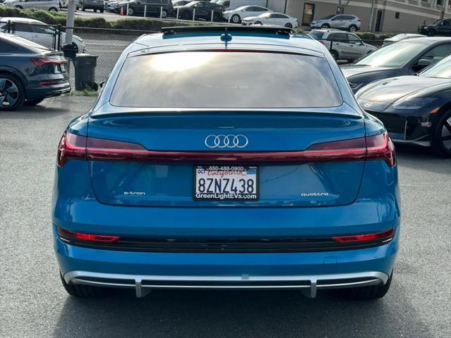 used 2021 Audi e-tron Sportback car, priced at $29,800