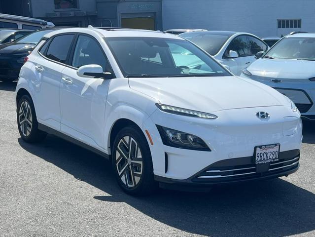 used 2022 Hyundai Kona EV car, priced at $25,000