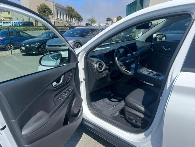 used 2022 Hyundai Kona EV car, priced at $25,000