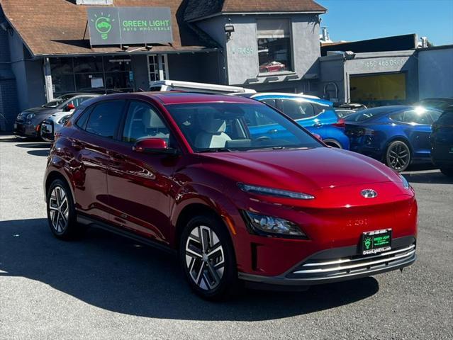 used 2023 Hyundai Kona EV car, priced at $21,900