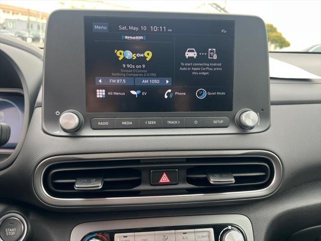 used 2023 Hyundai Kona EV car, priced at $22,800
