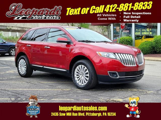 used 2013 Lincoln MKX car, priced at $10,951