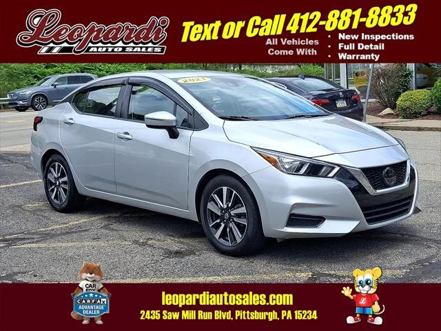 used 2021 Nissan Versa car, priced at $13,951