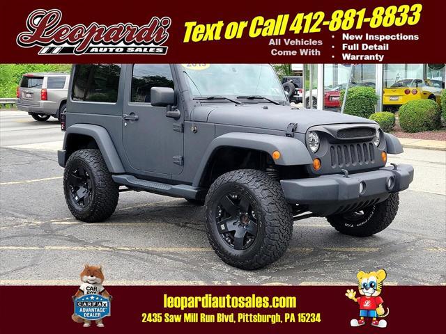 used 2013 Jeep Wrangler car, priced at $18,951