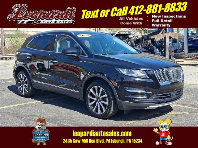 used 2019 Lincoln MKC car, priced at $16,951