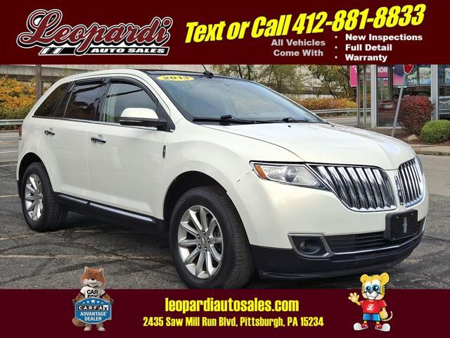 used 2013 Lincoln MKX car, priced at $11,951