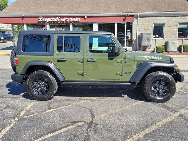 used 2020 Jeep Wrangler Unlimited car, priced at $24,951