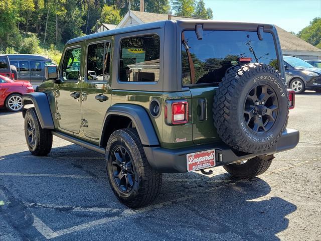 used 2020 Jeep Wrangler Unlimited car, priced at $24,951