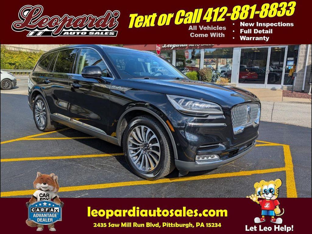 used 2020 Lincoln Aviator car, priced at $19,951