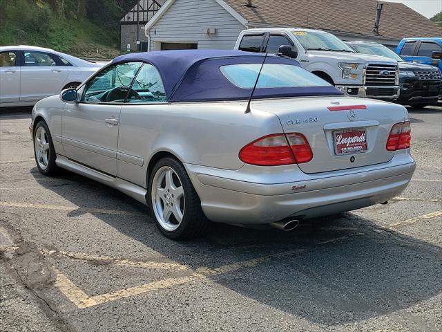 used 2002 Mercedes-Benz CLK-Class car, priced at $9,951