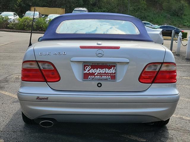 used 2002 Mercedes-Benz CLK-Class car, priced at $9,951