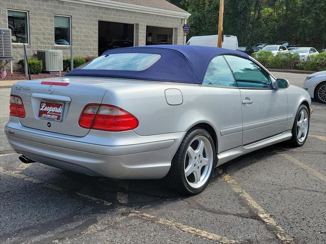 used 2002 Mercedes-Benz CLK-Class car, priced at $9,951