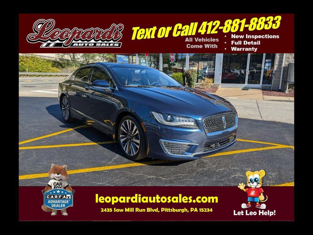 used 2017 Lincoln MKZ car, priced at $14,951