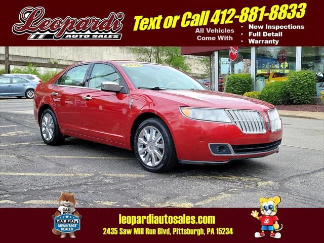 used 2010 Lincoln MKZ car, priced at $8,951