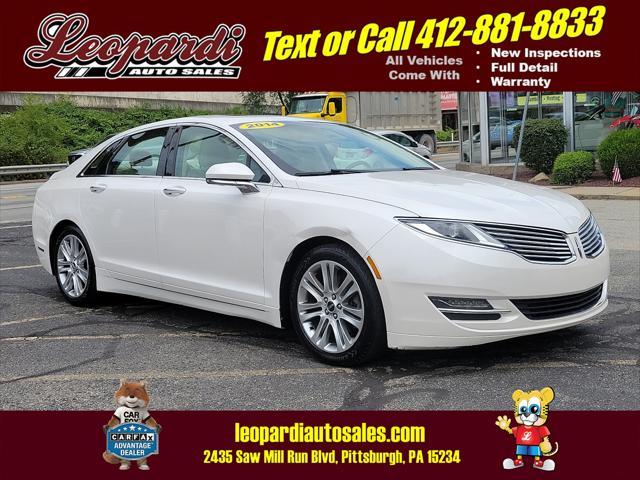 used 2014 Lincoln MKZ car, priced at $11,951