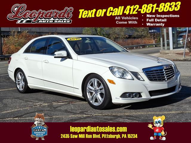 used 2010 Mercedes-Benz E-Class car, priced at $10,451