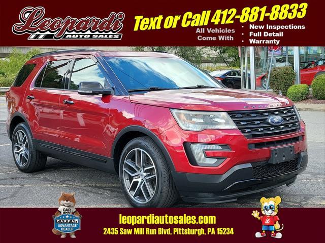 used 2016 Ford Explorer car, priced at $16,451