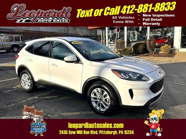 used 2021 Ford Escape car, priced at $17,951