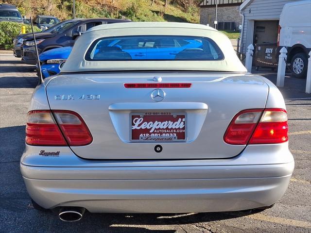 used 2001 Mercedes-Benz CLK-Class car, priced at $9,951