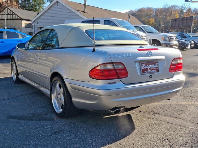 used 2001 Mercedes-Benz CLK-Class car, priced at $9,951