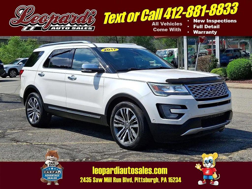 used 2017 Ford Explorer car, priced at $16,951