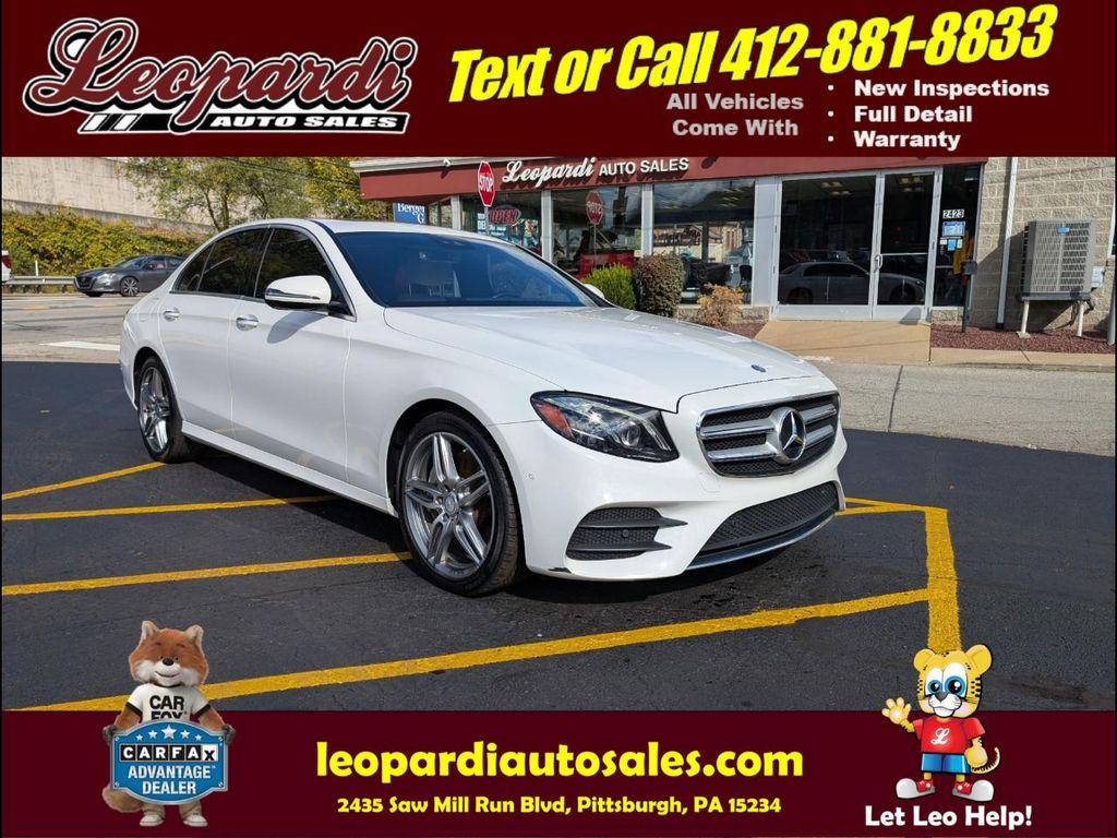 used 2017 Mercedes-Benz E-Class car, priced at $20,951