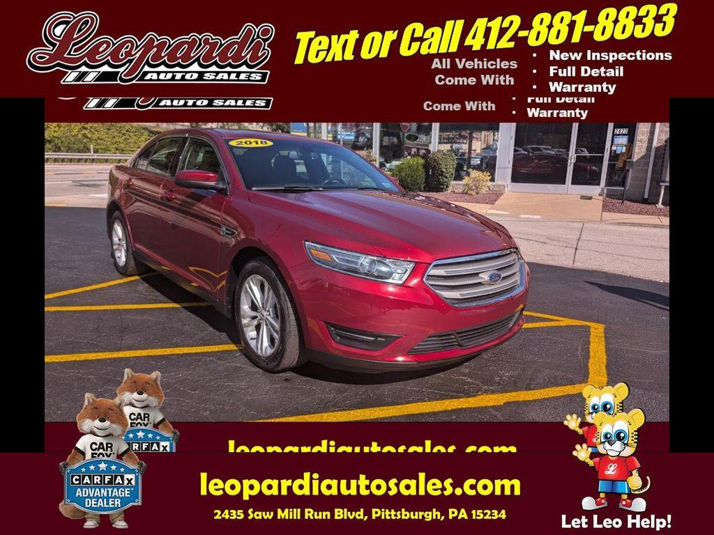 used 2018 Ford Taurus car, priced at $10,951