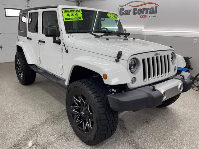 used 2018 Jeep Wrangler JK Unlimited car, priced at $26,995