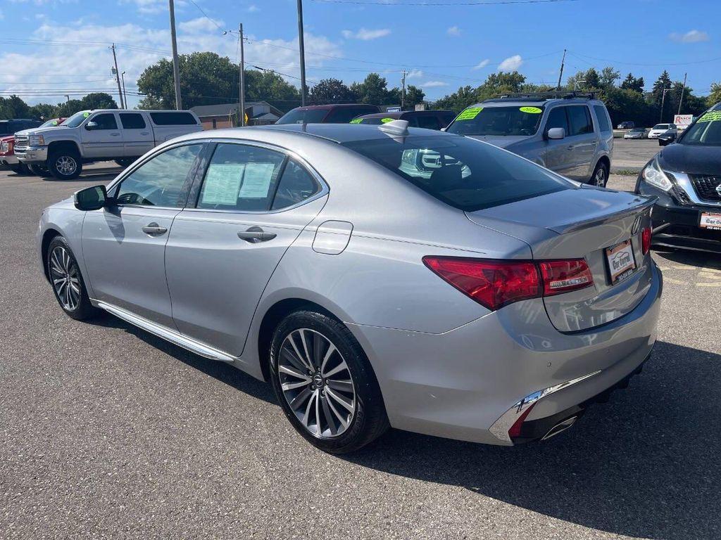 used 2018 Acura TLX car, priced at $17,500