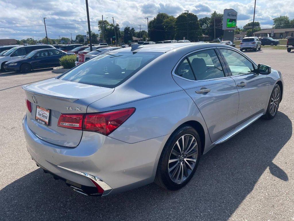used 2018 Acura TLX car, priced at $17,500