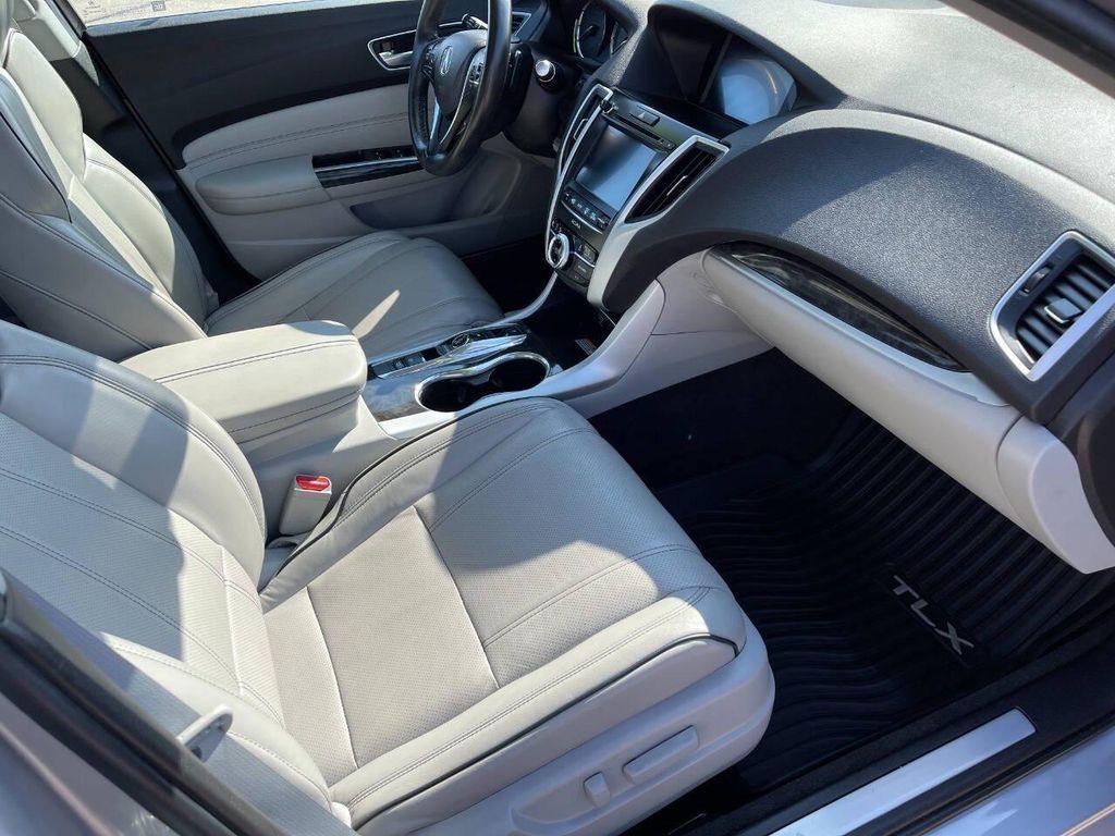 used 2018 Acura TLX car, priced at $17,500