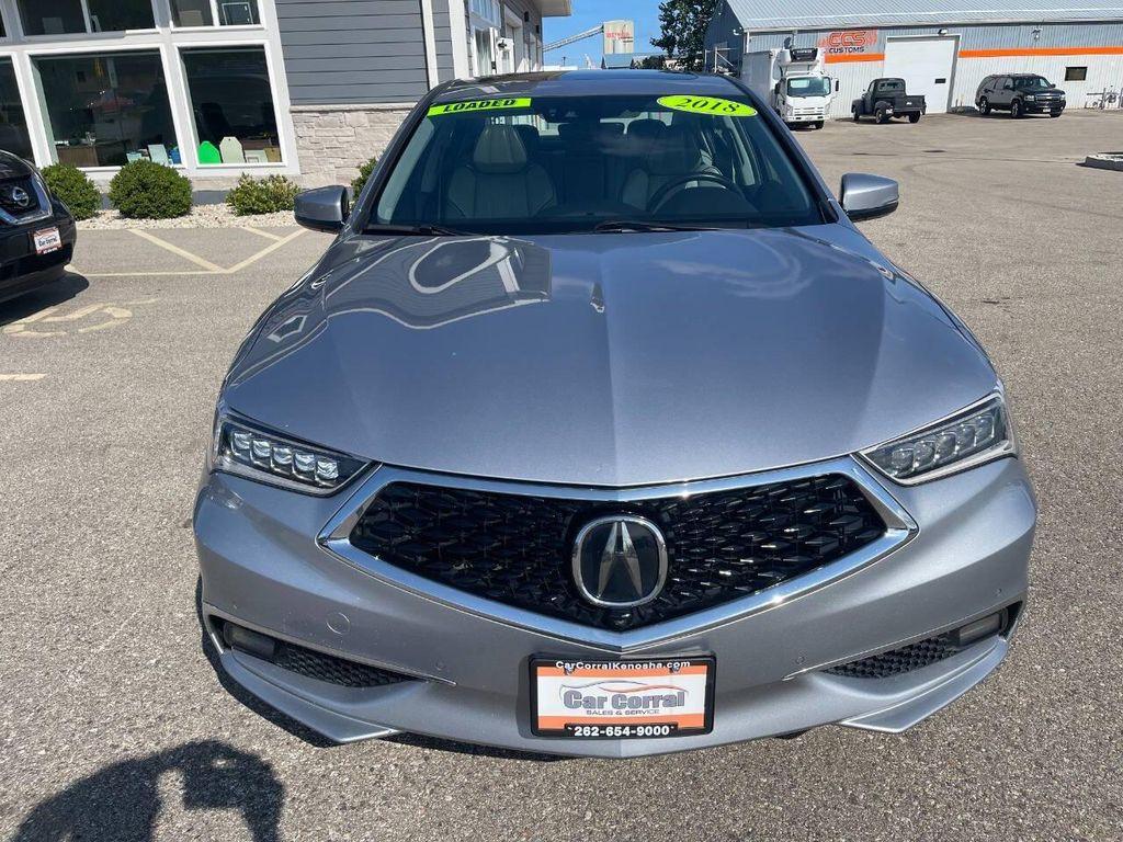 used 2018 Acura TLX car, priced at $17,500