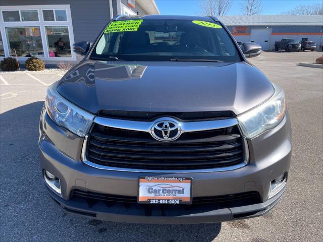 used 2015 Toyota Highlander car, priced at $18,000