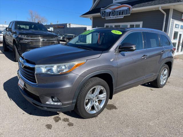 used 2015 Toyota Highlander car, priced at $18,000