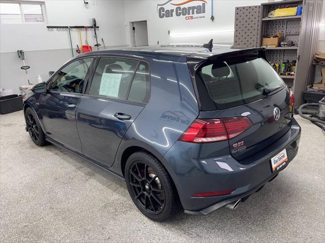 used 2021 Volkswagen Golf GTI car, priced at $22,495