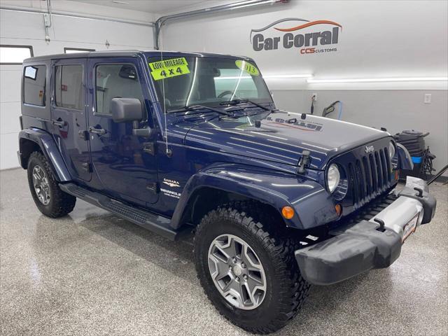 used 2013 Jeep Wrangler Unlimited car, priced at $17,595