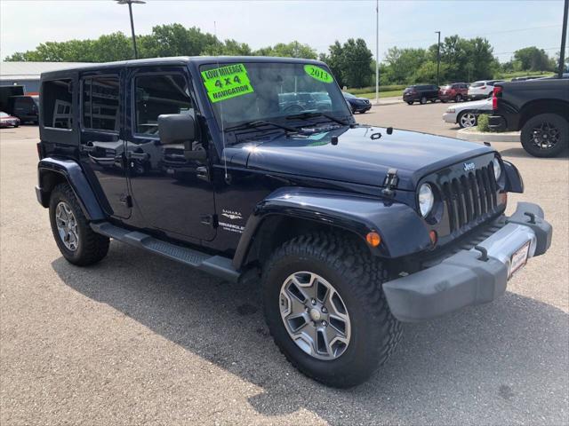 used 2013 Jeep Wrangler Unlimited car, priced at $18,500