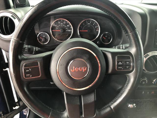 used 2013 Jeep Wrangler Unlimited car, priced at $18,500