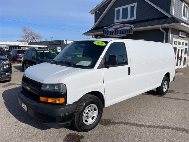 used 2018 Chevrolet Express 3500 car, priced at $19,595