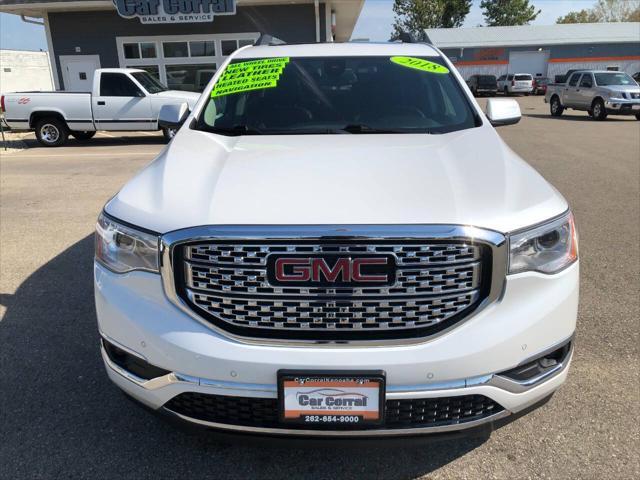 used 2018 GMC Acadia car, priced at $21,200