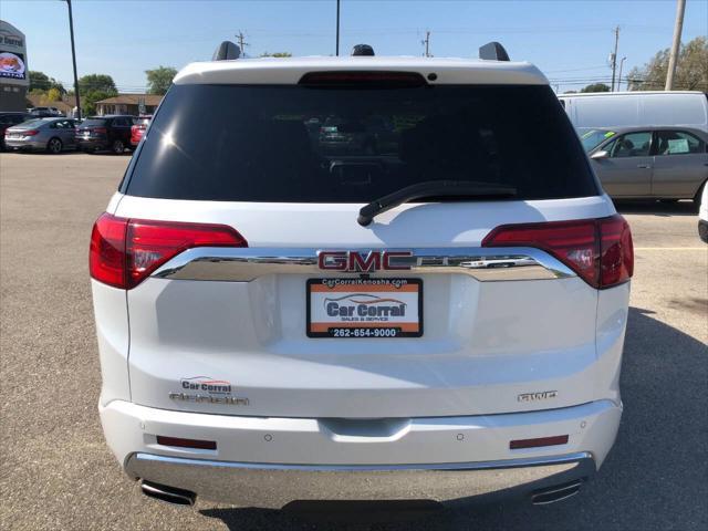 used 2018 GMC Acadia car, priced at $21,200