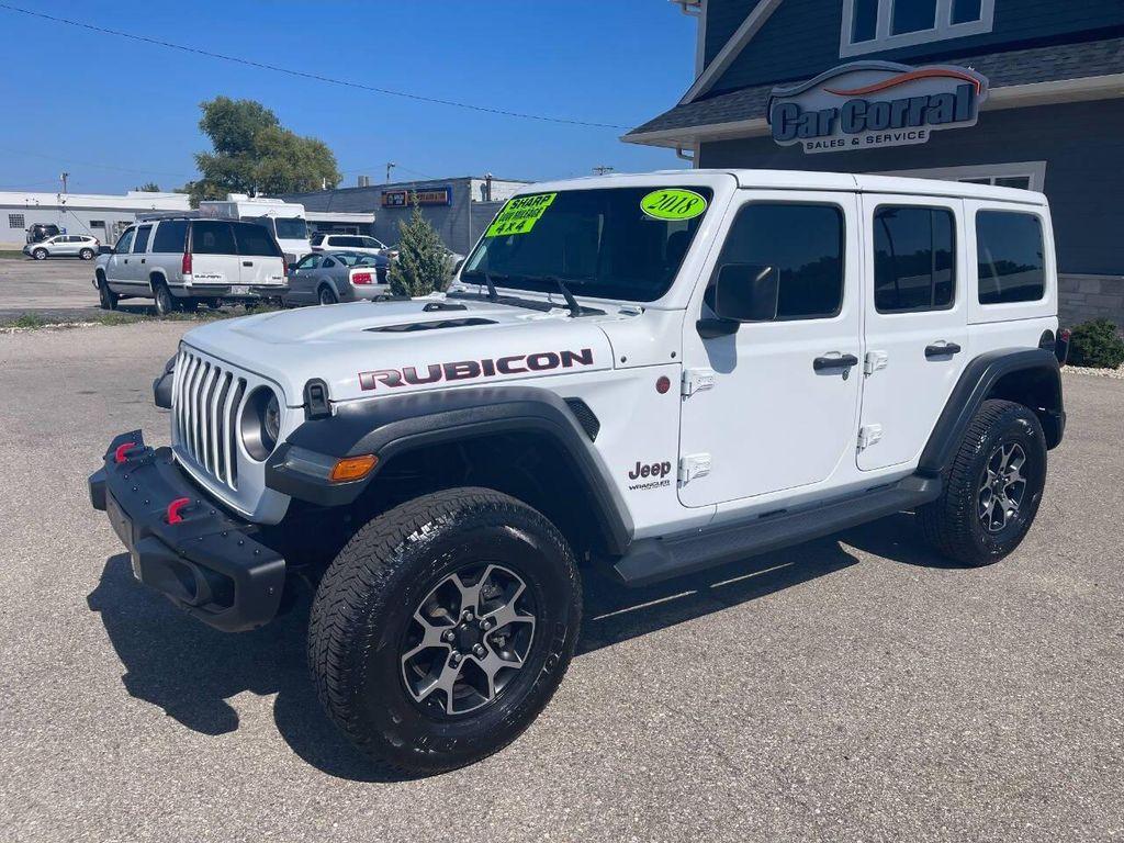 used 2018 Jeep Wrangler Unlimited car, priced at $30,595